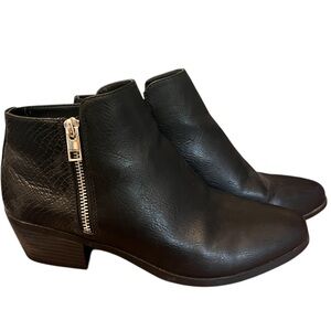 Call It Spring Black Ankle Boots
